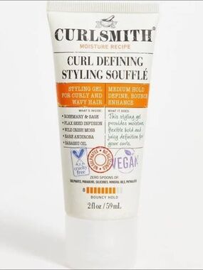 Curlsmith Curl Defining Styling Souffle 2oz (Travel Size), Natural Haircare NWT